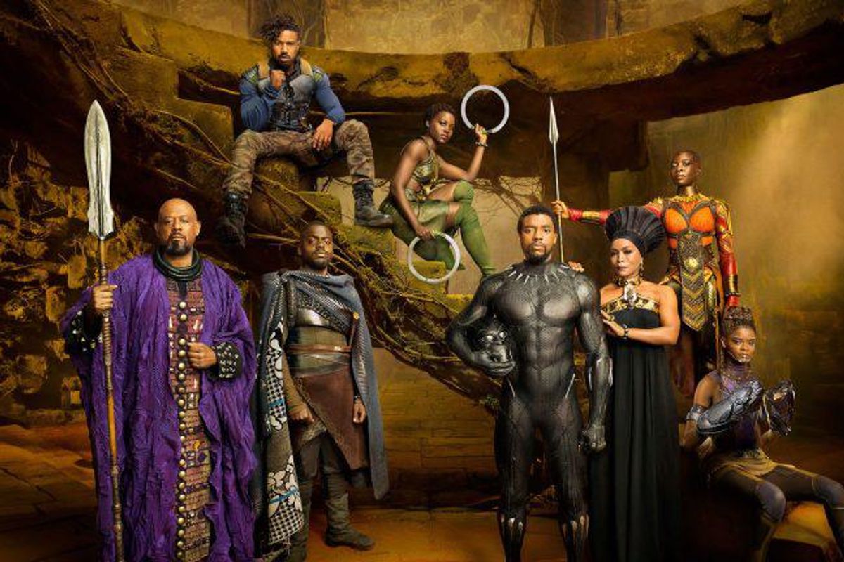 Members of the Cast of Black Panther