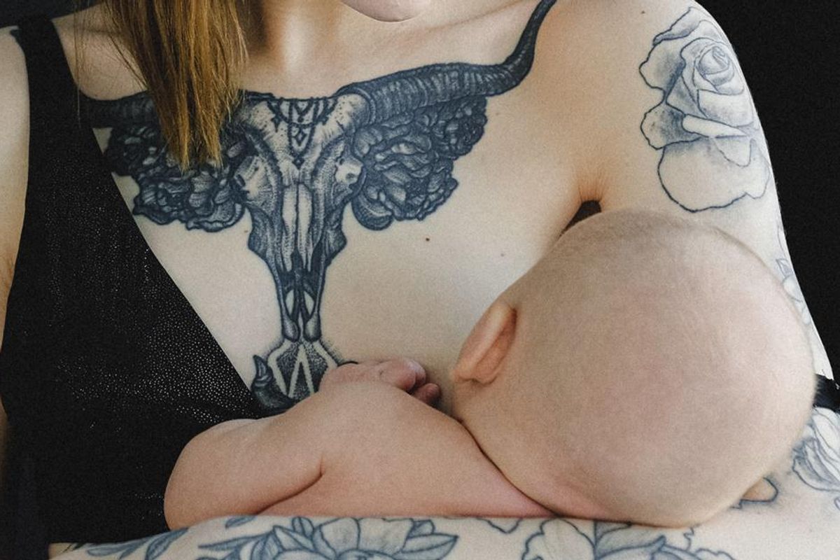 Health professionals are switching the term 'breast milk' for 'chest milk'