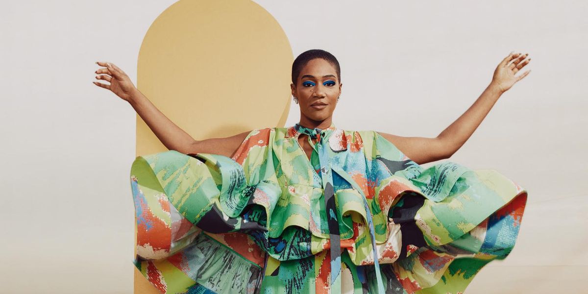 Tiffany Haddish Is a Fashion Goddess in Saks' New Spring Campaign