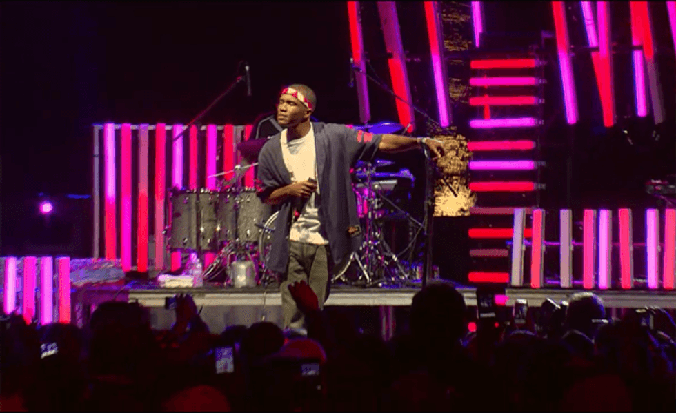 Frank Ocean at Coachella in 2012