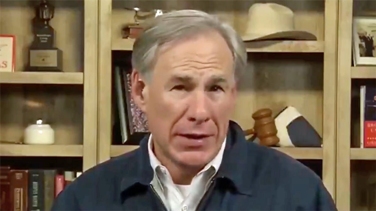 Texas governor slammed for blaming blackouts on 'Green New Deal' hours after admitting frozen gas lines were the culprit