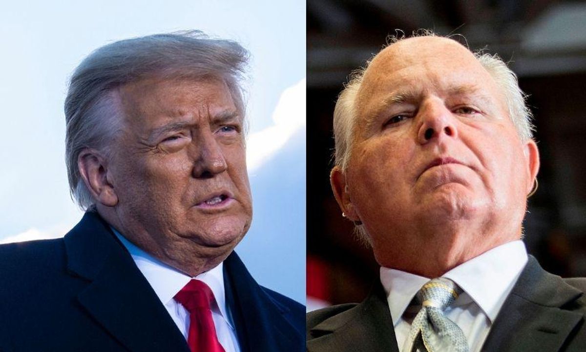 Trump Called in to Fox News to Honor Rush Limbaugh and Ended Up Spreading More Election Lies