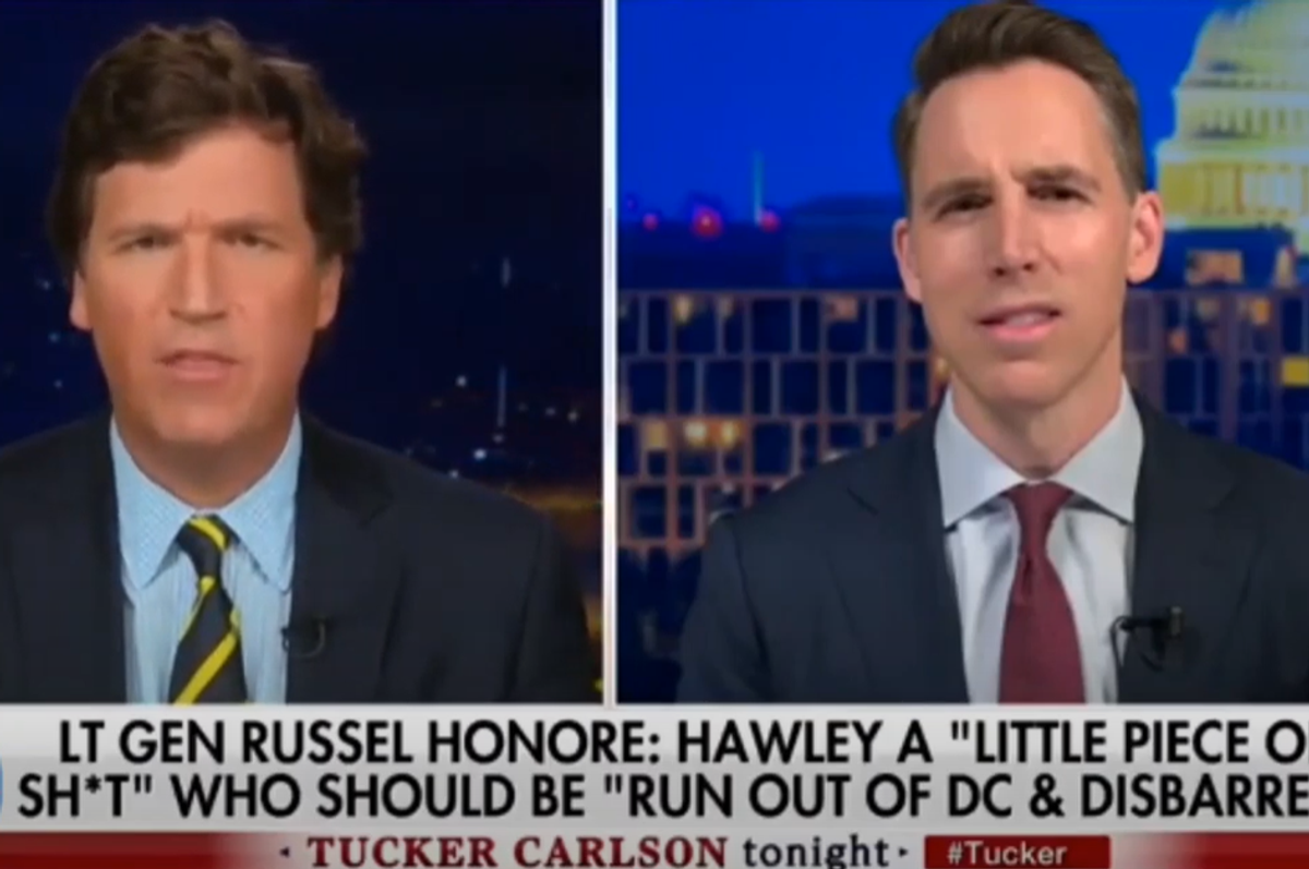 Lt. Gen. Russel Honoré Called Josh Hawley A 'Little Piece Of Sh*t,' And Josh 'N' Tucker Are MAAAAAAAD
