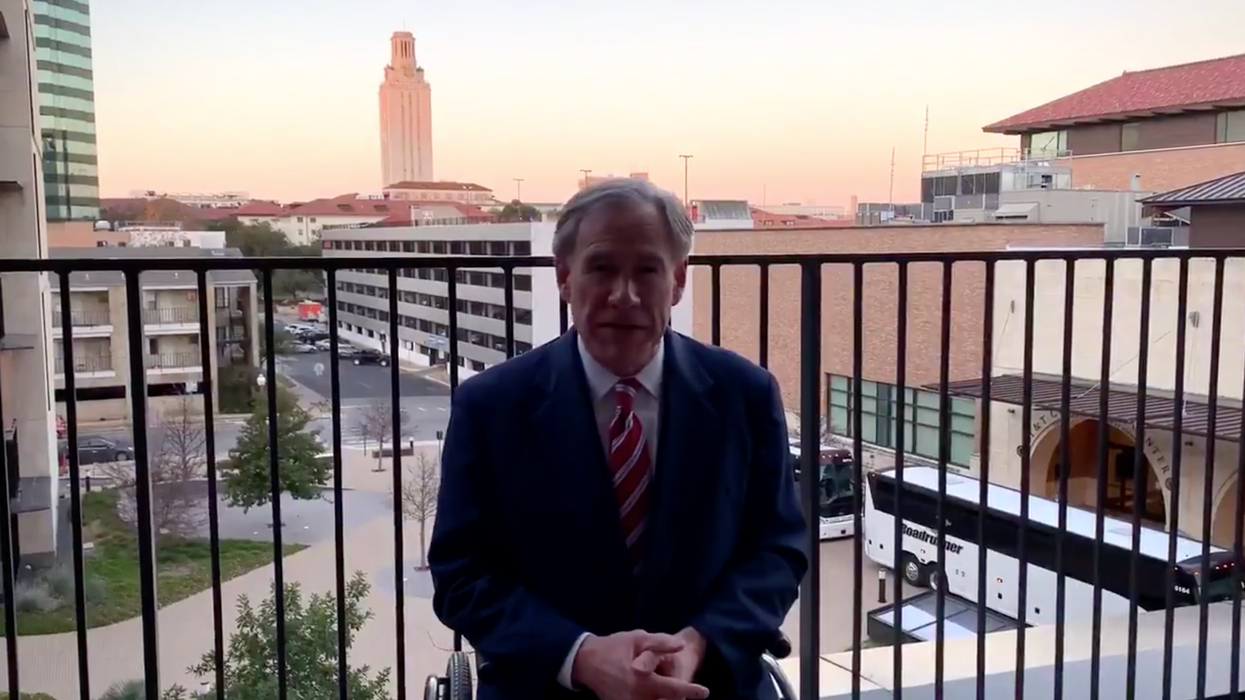 Texas Governor Greg Abbott