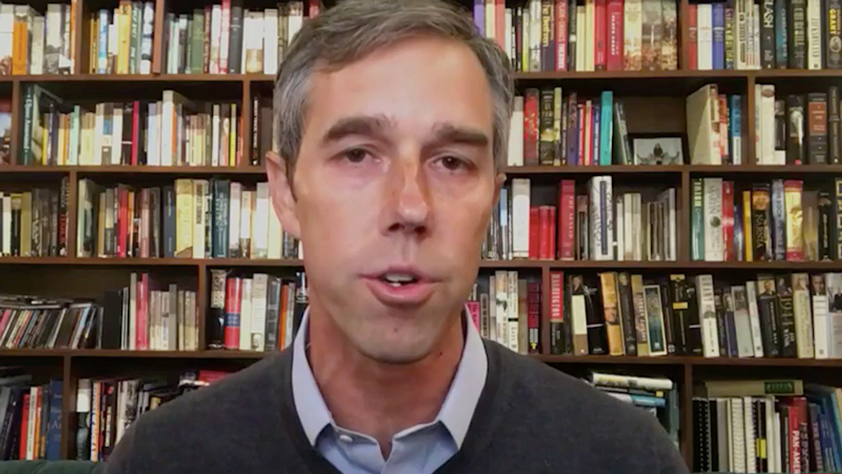 Beto O'Rourke lays into Ted Cruz: 'People are literally freezing to death in the state he was elected to serve'