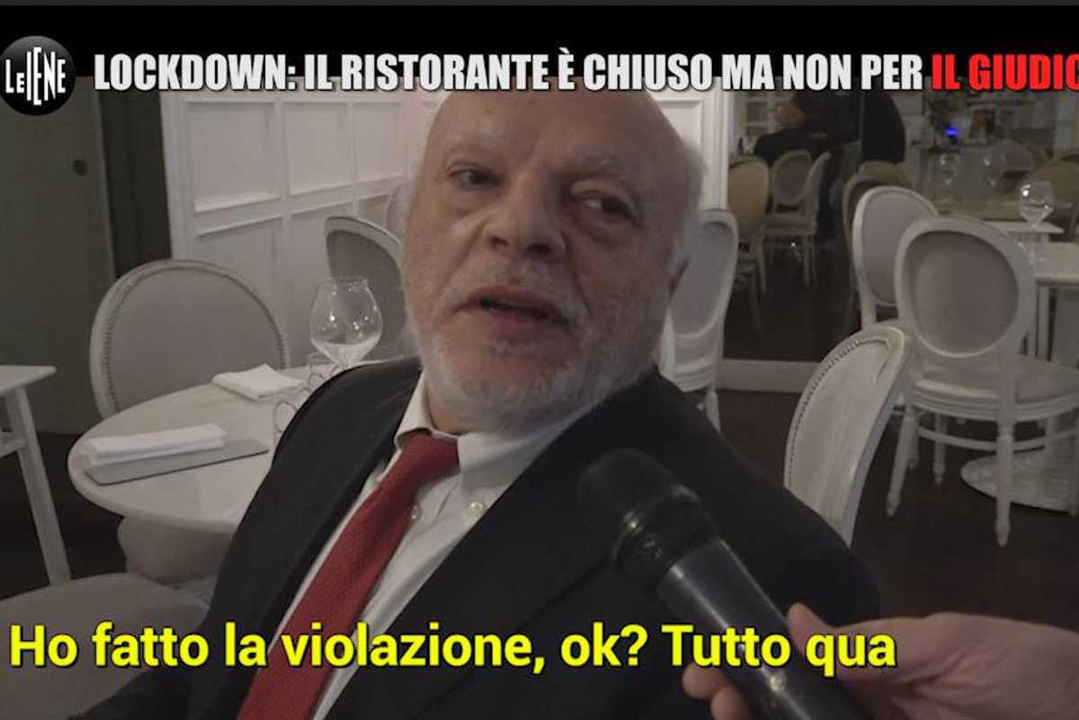 Il futuro genero sbugiarda la toga vorace