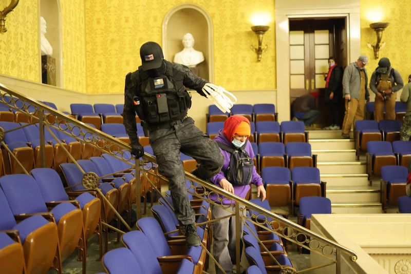 'Zip-Tie Guy' And His Mother Charged In Capitol Insurrection Held Without Bond