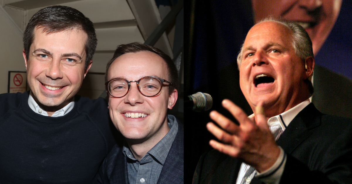 Chasten Buttigieg Hits Rush Limbaugh With One Final Clapback Without Even Saying A Word