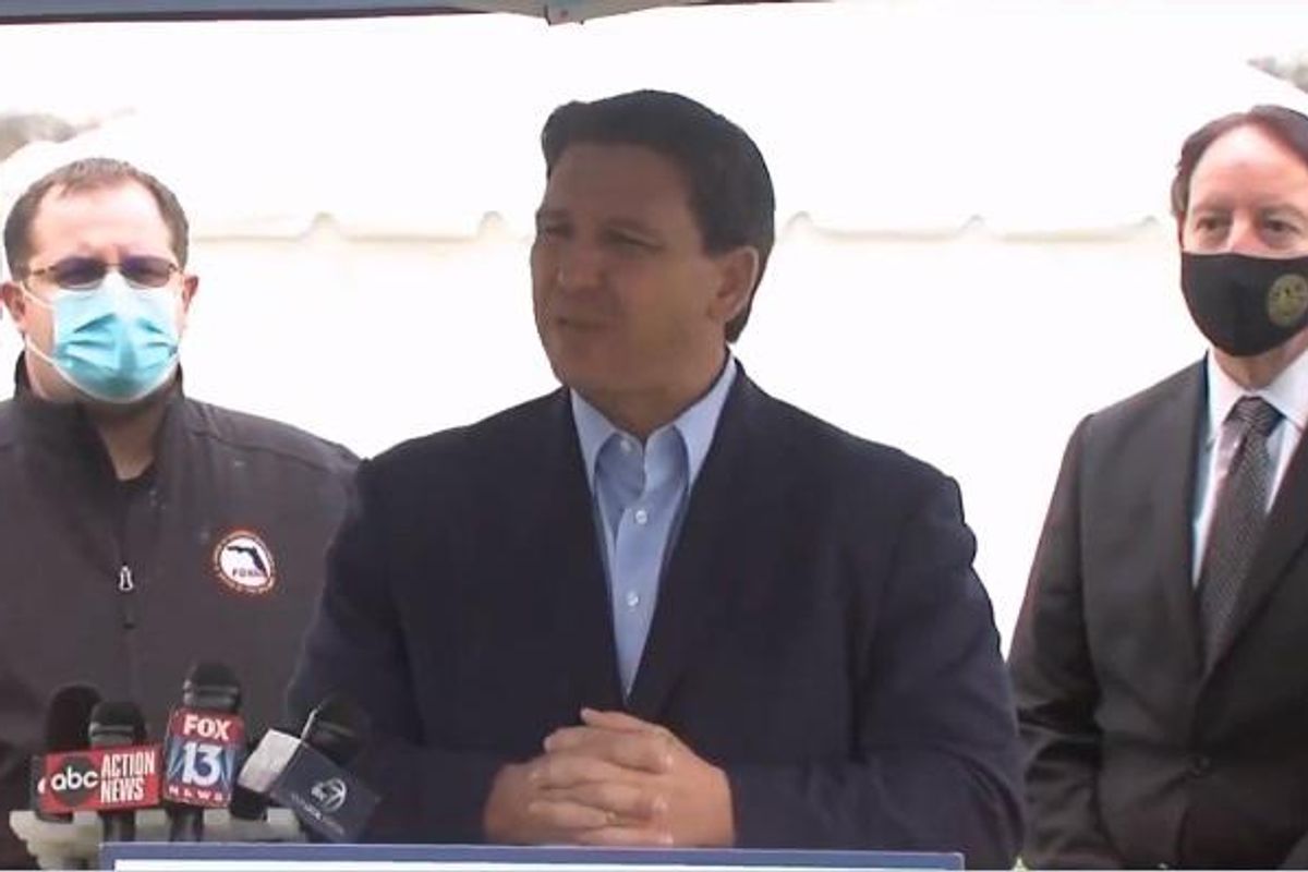 Ron DeSantis Regifts Democratic Relief Dollars To Voters As Gas Tax Bribe Before Midterms