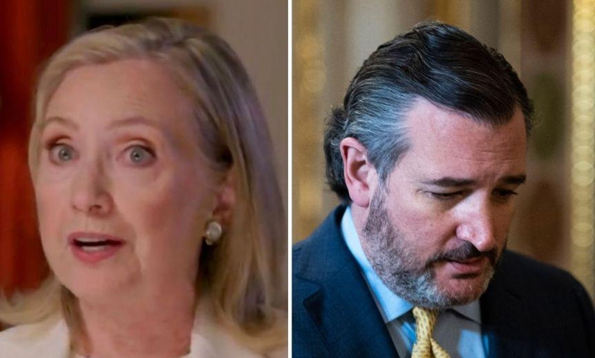 Hillary Clinton Expertly Trolled Ted Cruz After Reports That He Left His Dog at Home During Cancún Trip