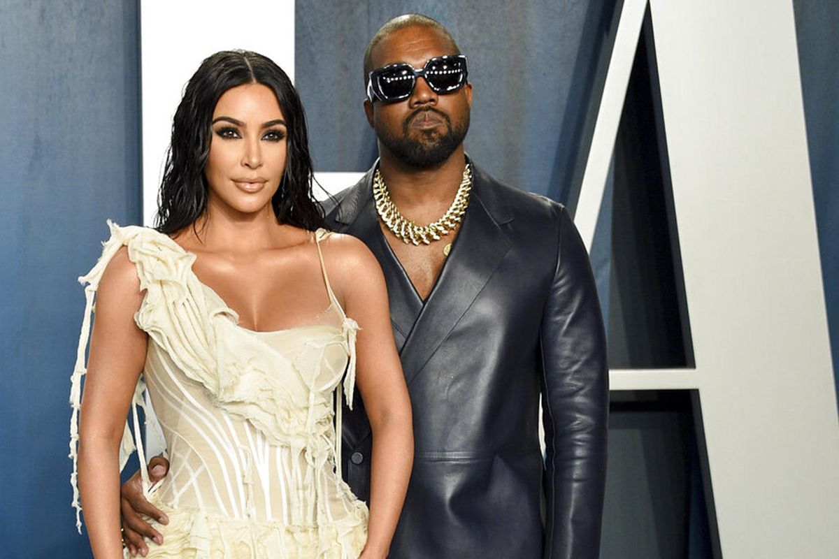 Kim Kardashian and Kanye West