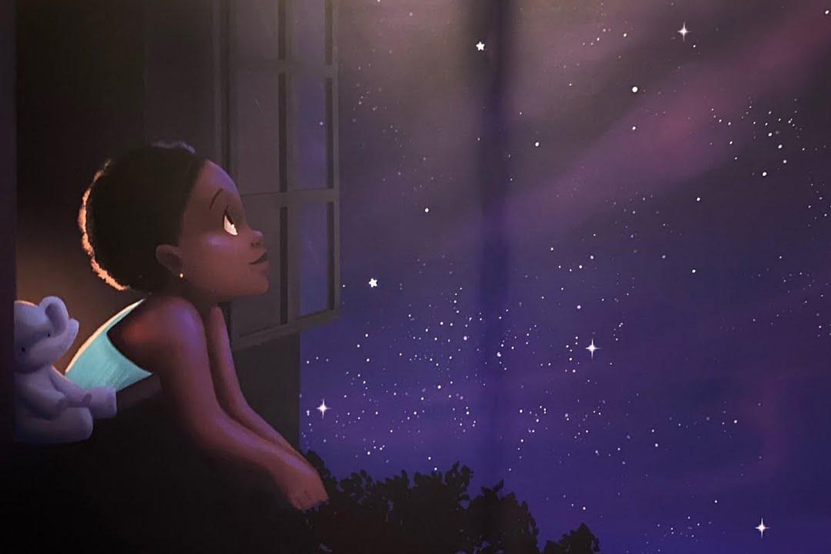 Page from Lupita Nyongo's Sulwe