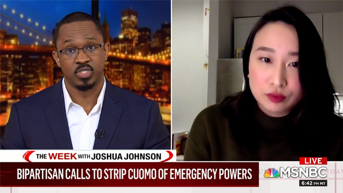WATCH: Democratic lawmaker drops f-bomb on MSNBC during interview on Andrew Cuomo