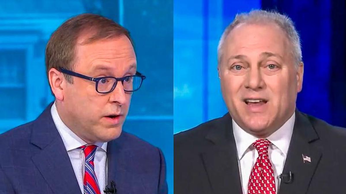 'Please, just answer it!' ABC host catches Steve Scalise shamelessly deflecting on Trump's role in attack