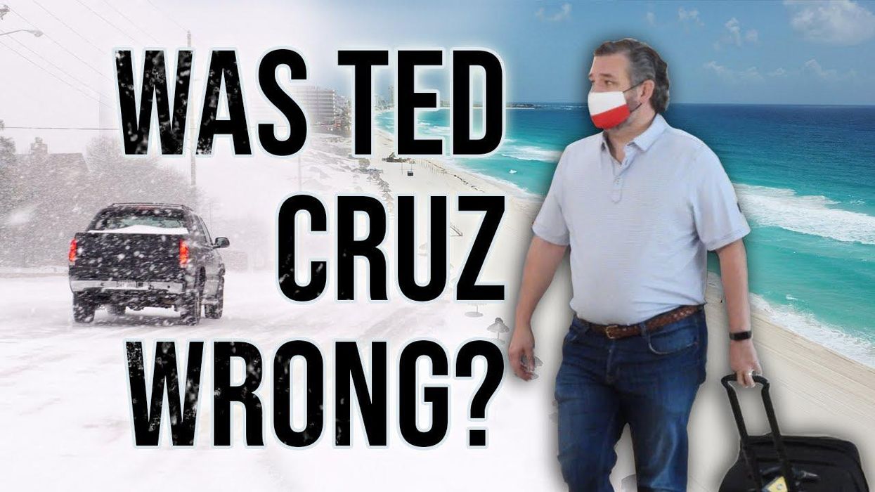 Does Texas Sen. Ted Cruz deserve the Cancun criticism?