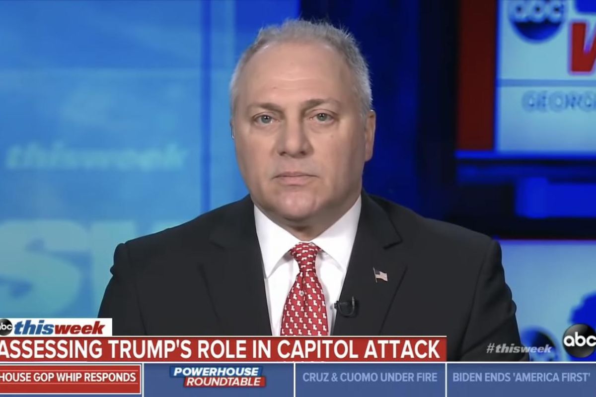 Steve Scalise Still Not Sure Who's President ... OR IS HE?