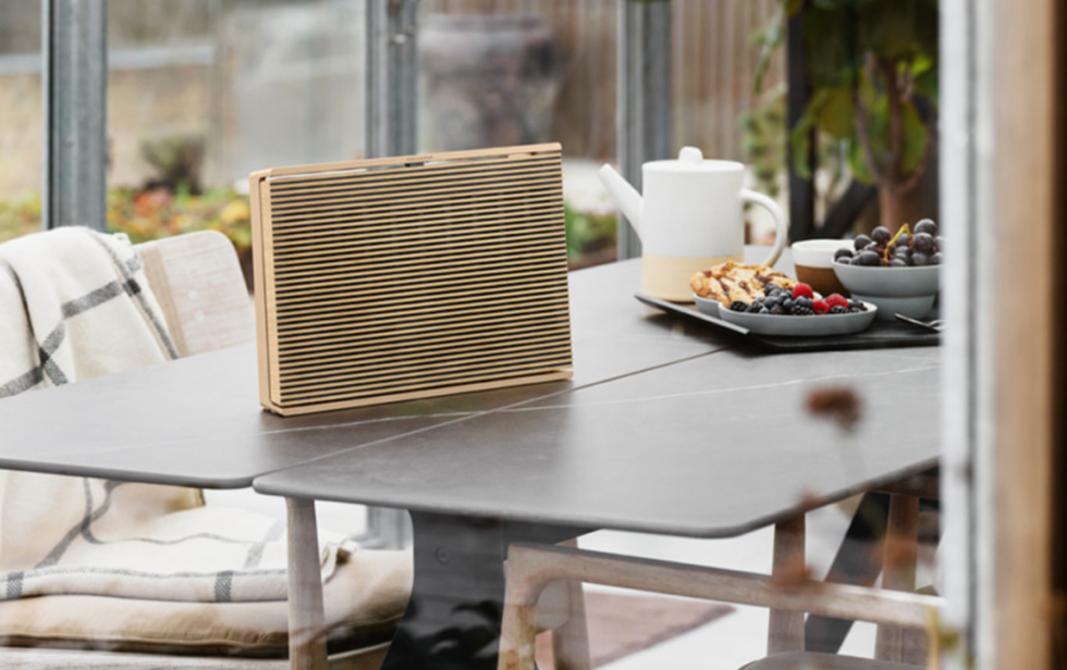 Beosound Level speaker by Bang & Olufsen