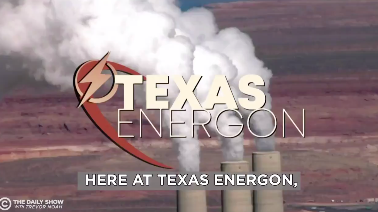 'Texas Energon' skit of The Daily Show with Trevor Noah
