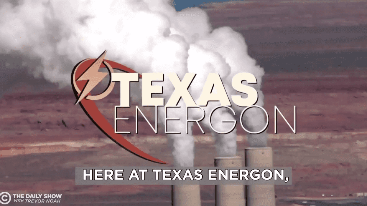 'Texas Energon' skit of The Daily Show with Trevor Noah