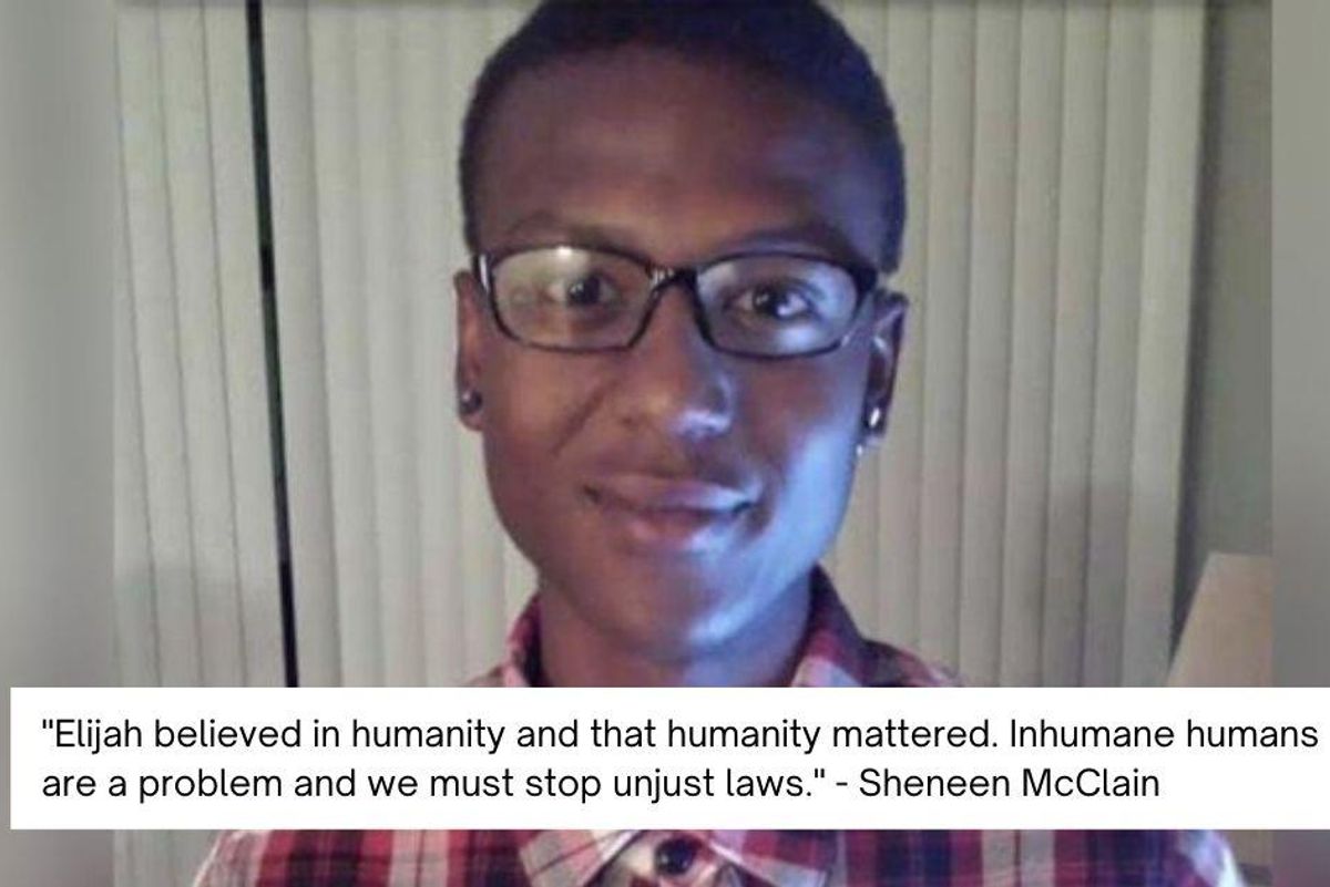 Elijah McClain's mom releases a powerful statement on police wrongdoing in her son's death