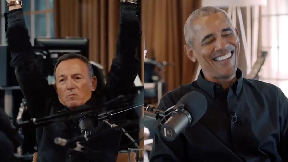 Barack Obama and Bruce Springsteen Plan to Unite America with a Podcast. No, Really.
