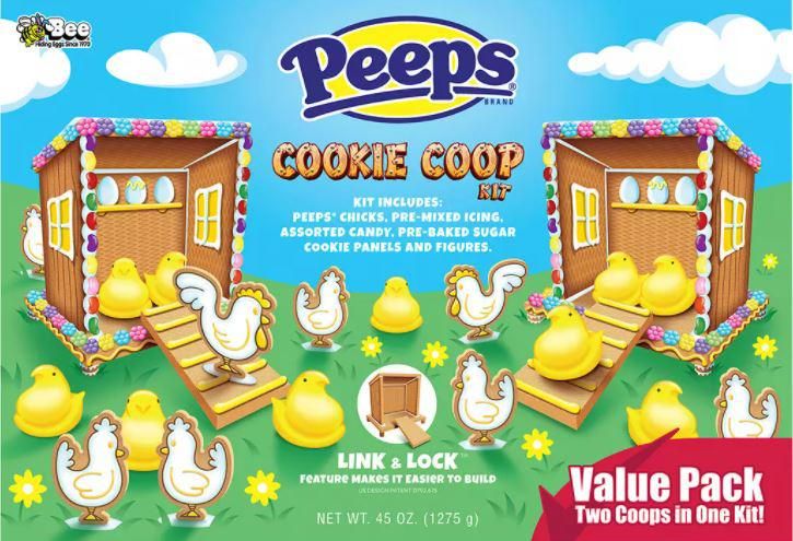 This Peeps Cookie Coop Kit is the perfect way to have some DIY fun this Easter