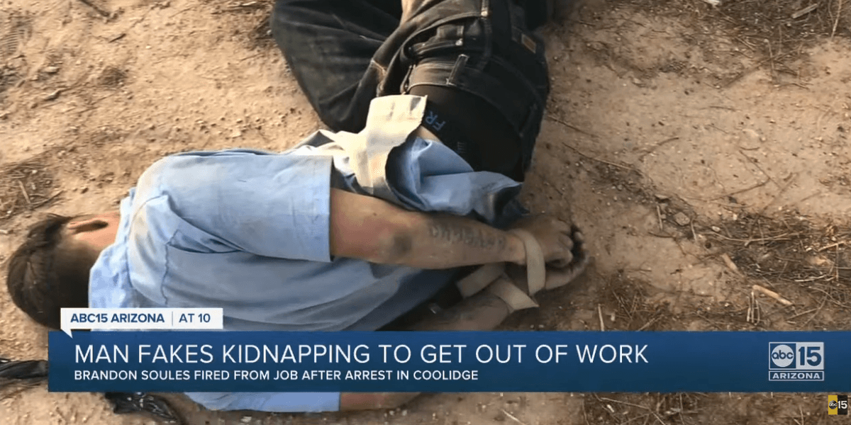 19-year-old faked his own kidnapping just to get out of work, police say - Vimarsana News