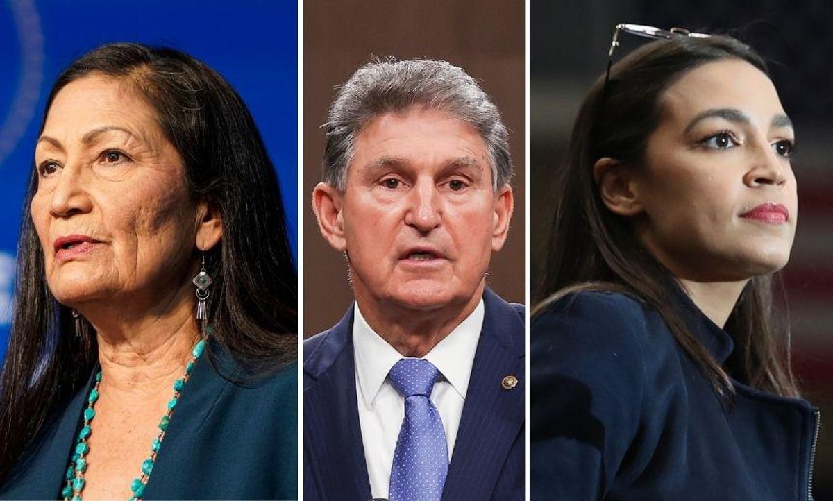 AOC Brings Receipts After Senator Expresses 'Unease' With Indigenous Rep's Nomination to Head Interior