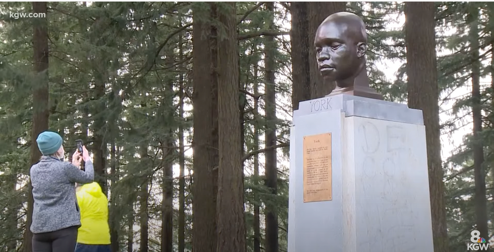 Monument Of Black Explorer York Discovered In Portland Park
