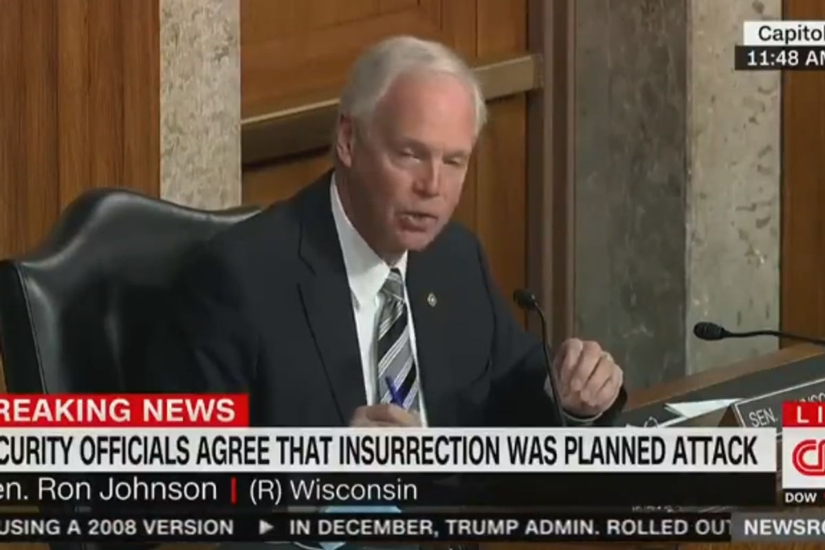 Senate's Dumbest Republican Reads 'Antifa Did Capitol Riot' Into Congressional Record