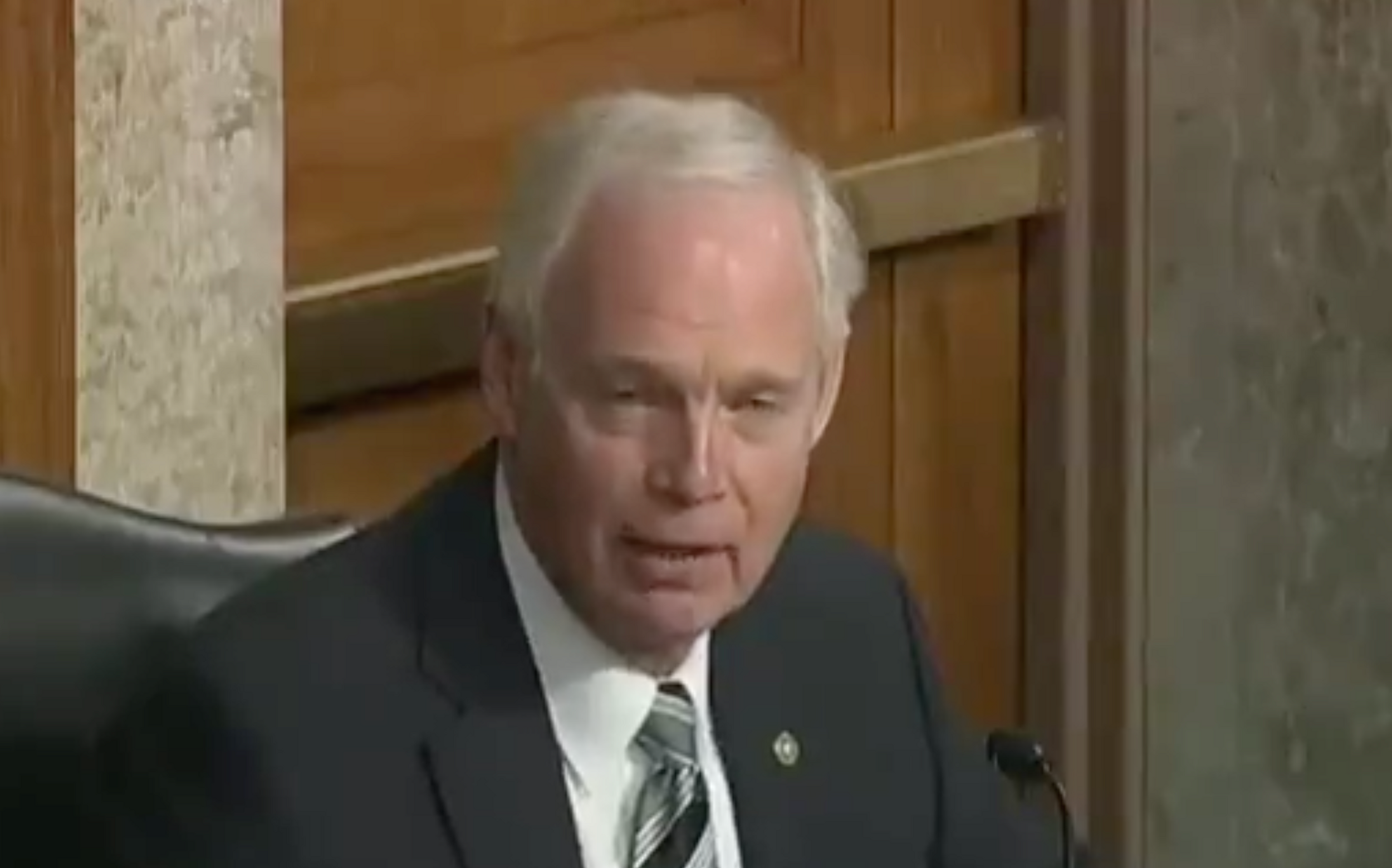 Pro-Trump Senator Spreads Disinformation About the Capitol Riots During Senate Hearing on January 6th Siege
