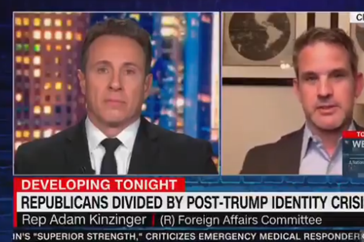Rep. Adam Kinzinger Glad Y'all Know What Garbage-Asses His Cousins Are Now
