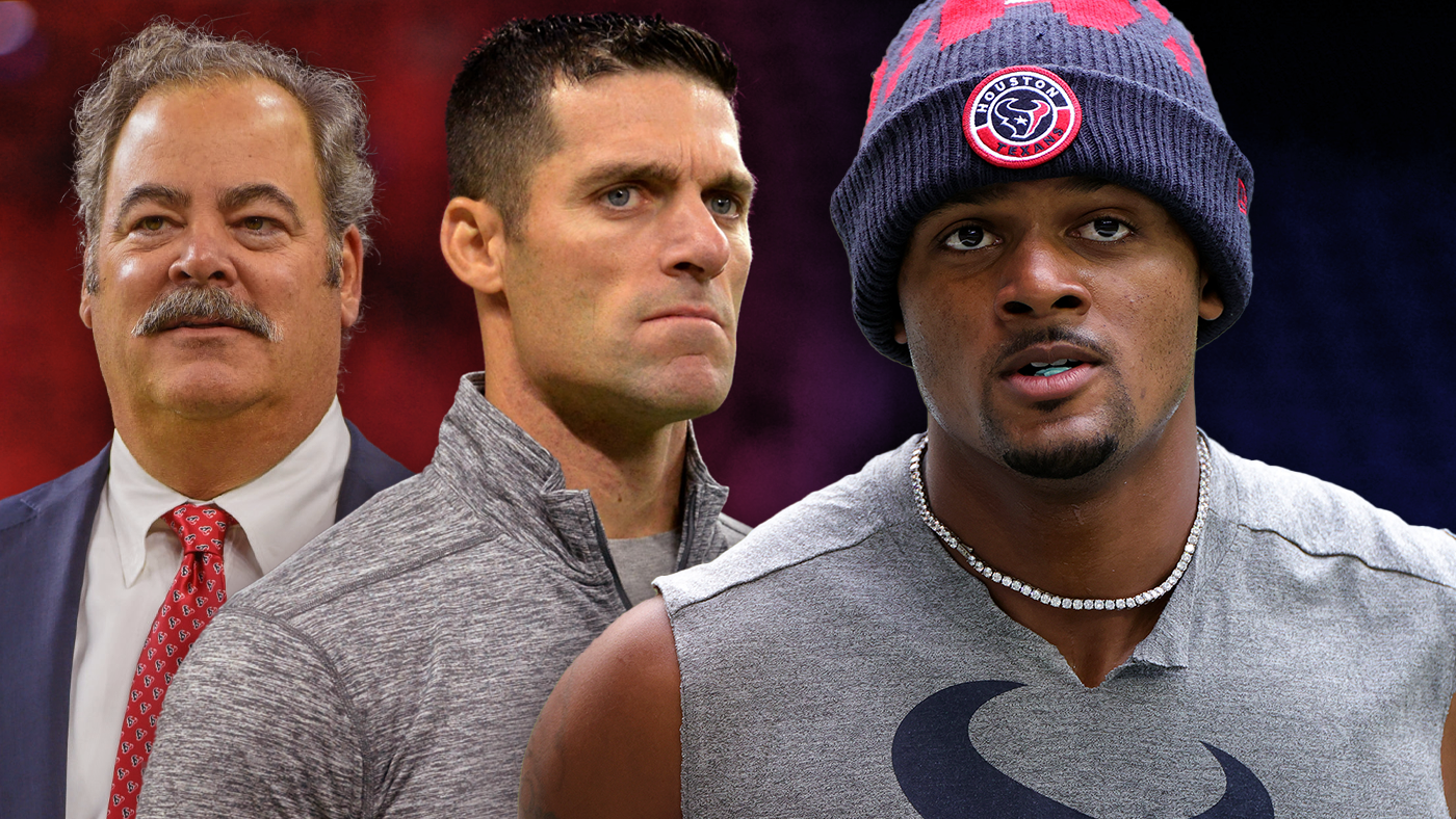 Texans Cal McNair, Nick Caserio, Deshaun Watson