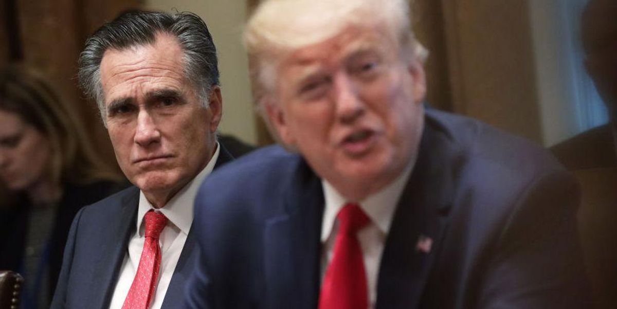 Mitt Romney predicts Donald Trump will win 2024 Republican nomination if he runs again Mitt Romney predicts Donald Trump will win 2024 Republican nomination if he runs again