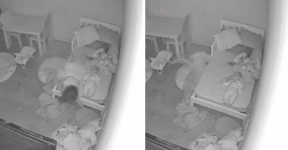 Dad Convinced Viral Video Shows His Young Daughter Being Pulled Under Her Bed By A 'Ghost'