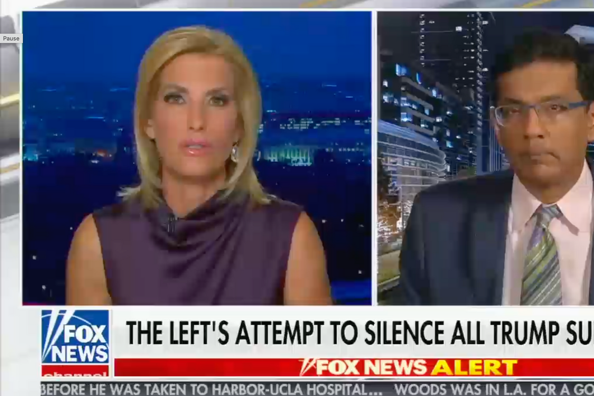 Dinesh D'Souza Pretty Sure Capitol Attack Just Kids Bein' Rowdy!