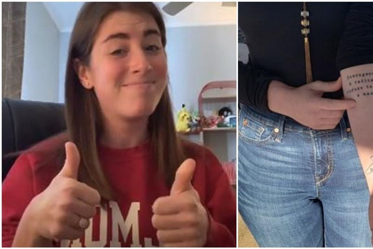 Woman's viral Tiktok shows the huge difference in size 14 jeans, all from  Old Navy - Upworthy