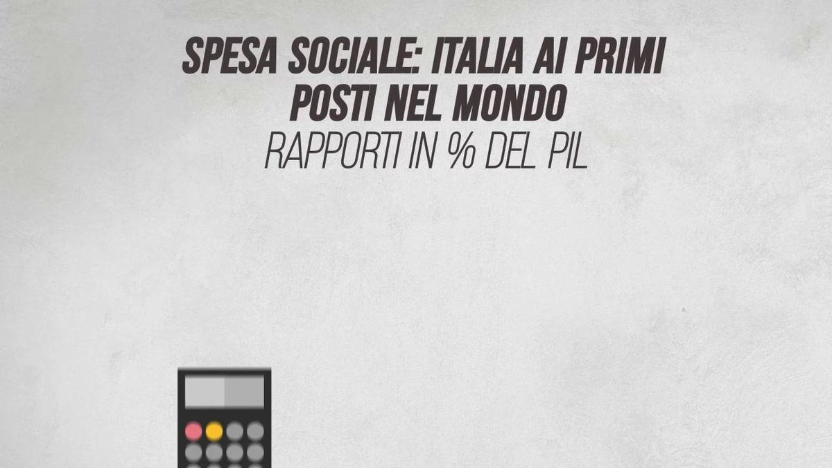 Spesa sociale: Italia ai primi posti nel mondo