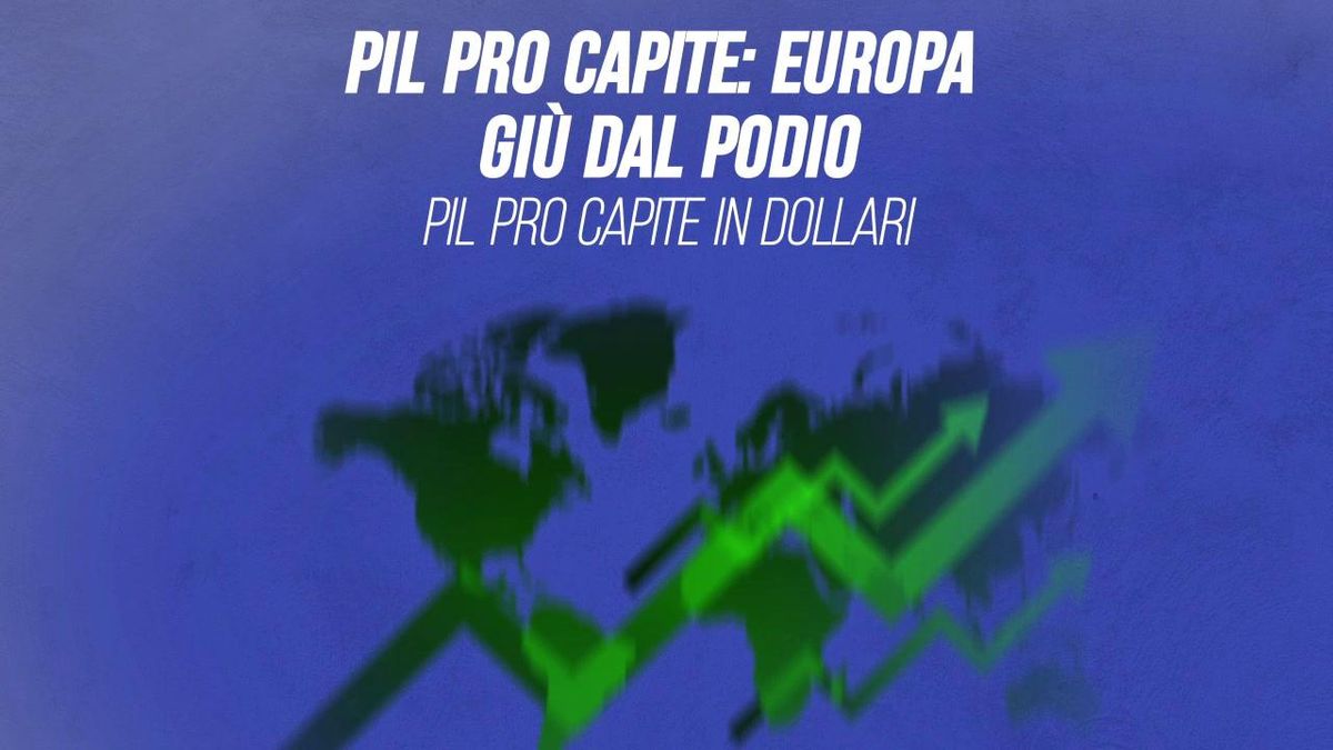 Pil pro capite: Europa giù dal podio