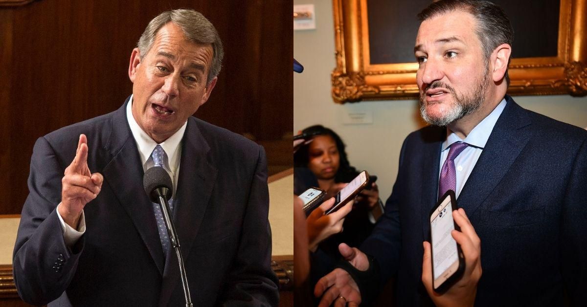 Former GOP Speaker Blames His Wine After Telling Ted Cruz To 'Go F**k Yourself' On Audiobook Recording
