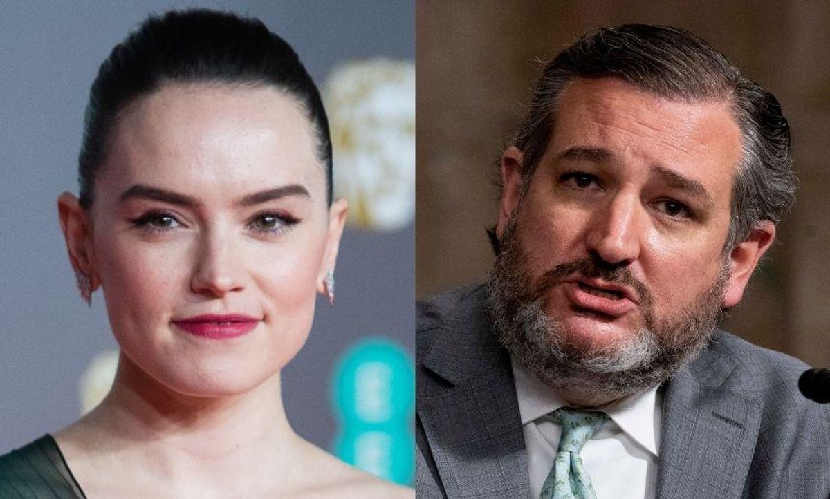 Daisy Ridley Epically Shames Ted Cruz After He Disparaged Her Star Wars Character as 'Emotionally Tortured'