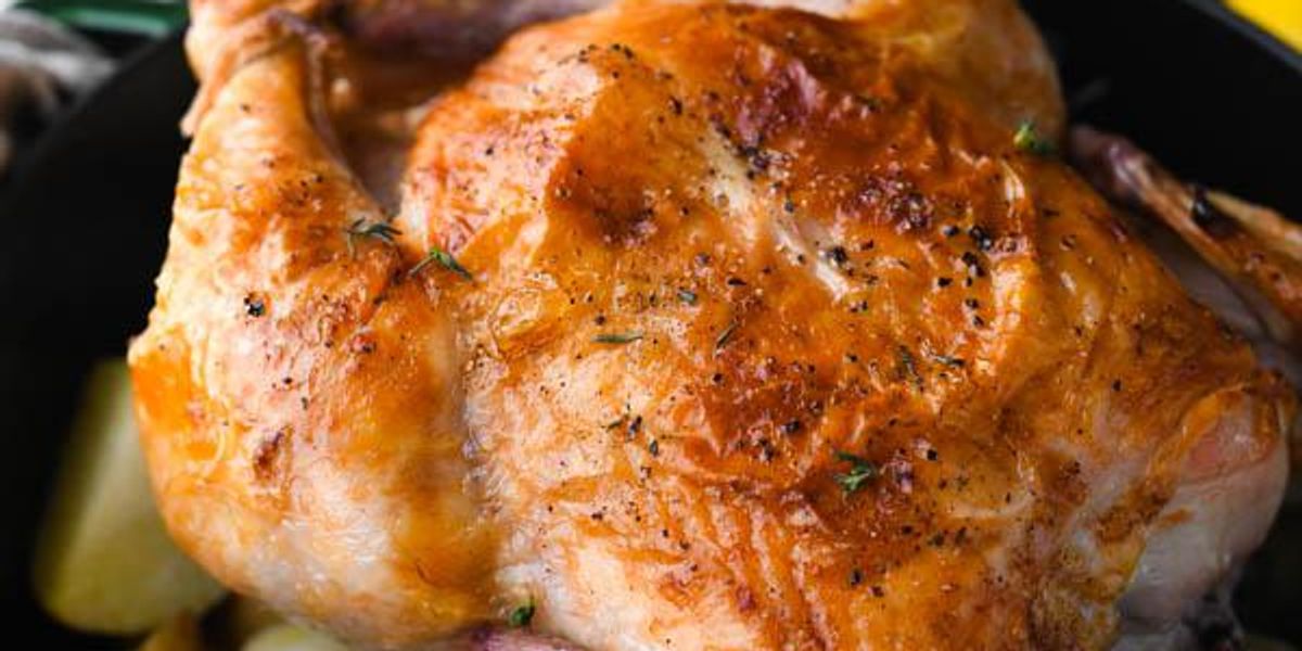 Crispy Roasted Chicken My Recipe Magic