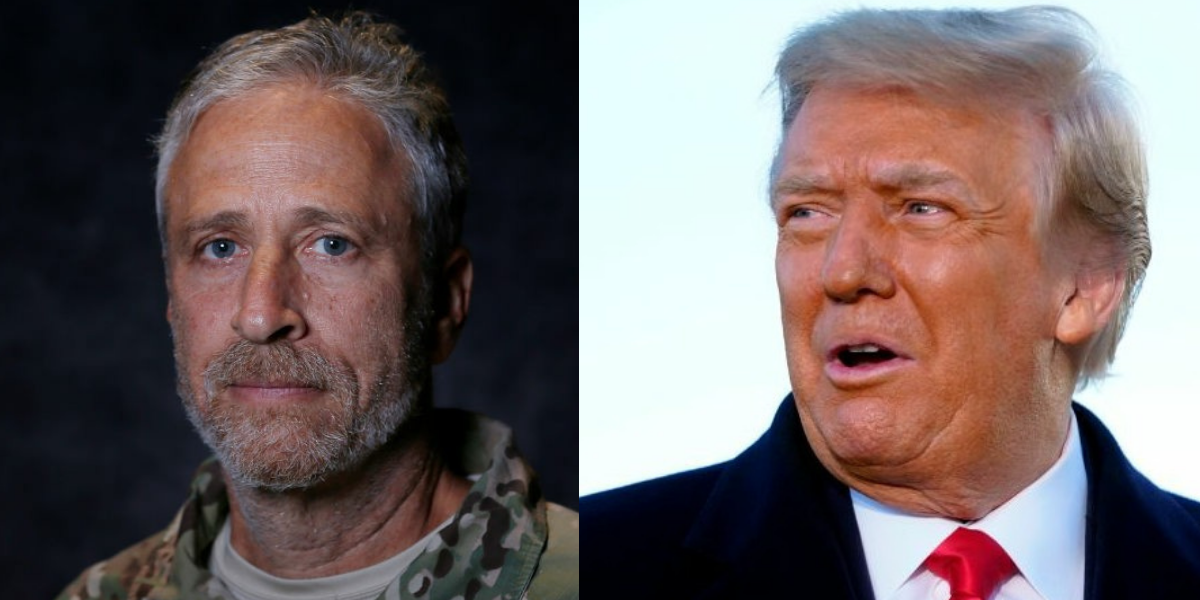 Jon Stewart Drags Trump With His Own Sag Aftra Resignation Letter Comic Sands 7384