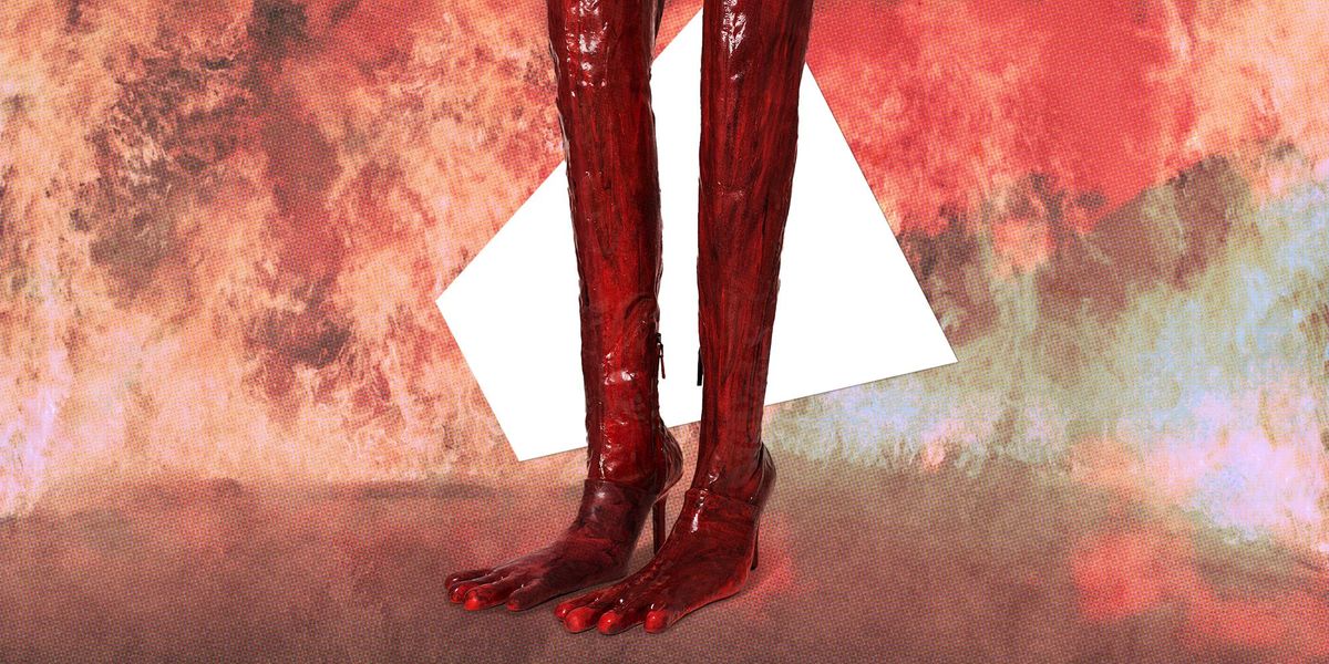 Bloody Shoes Have a Whole New Meaning