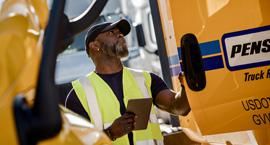Penske truck rental employee
