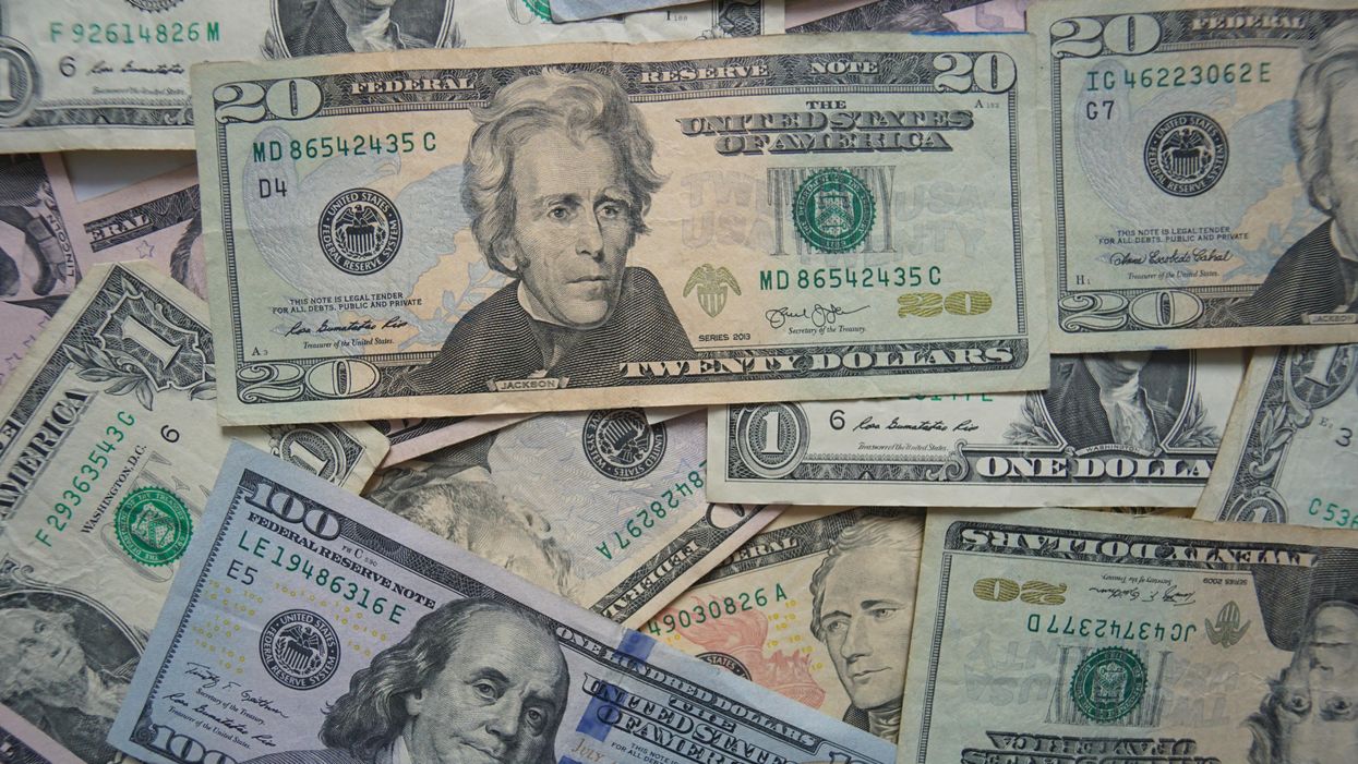 US paper money 