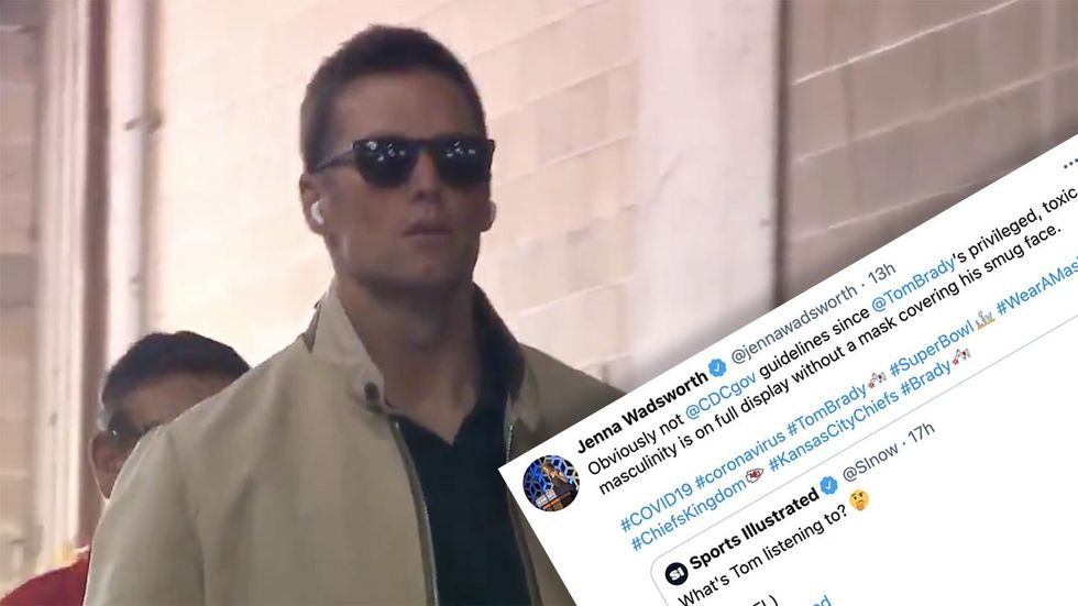 Tom Brady Wins Super Bowl, Not Without Blue Checkmarks Mask-Shaming Him