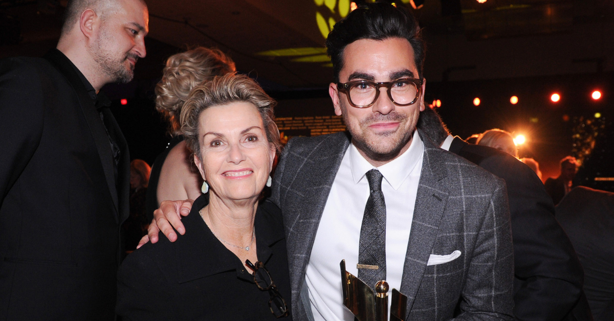 Dan Levy's Mom Offers Mic Drop Message To His Childhood Bullies Ahead Of His 'SNL' Hosting Gig