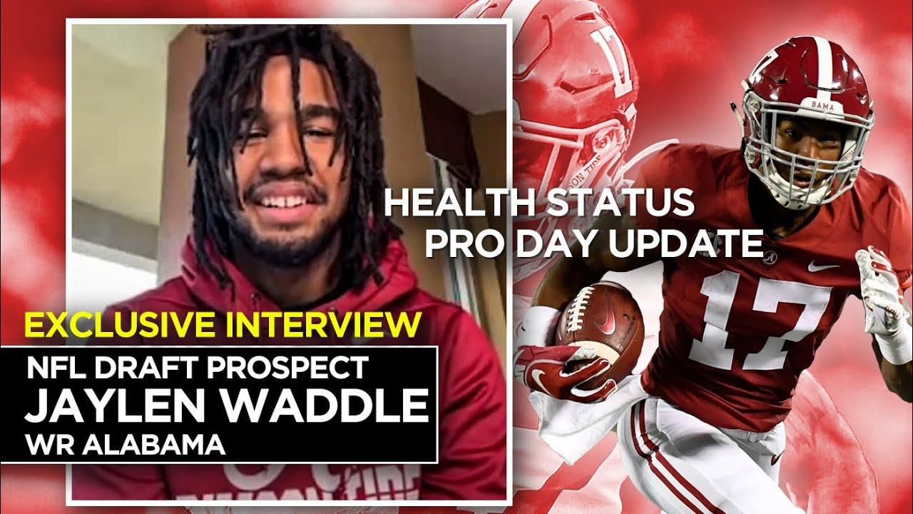 EXCLUSIVE: Jaylen Waddle sets record straight on health, plans for Pro Day