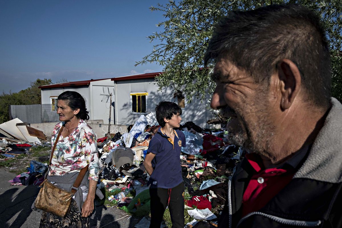 Focolaio (con libera uscita) nel campo rom